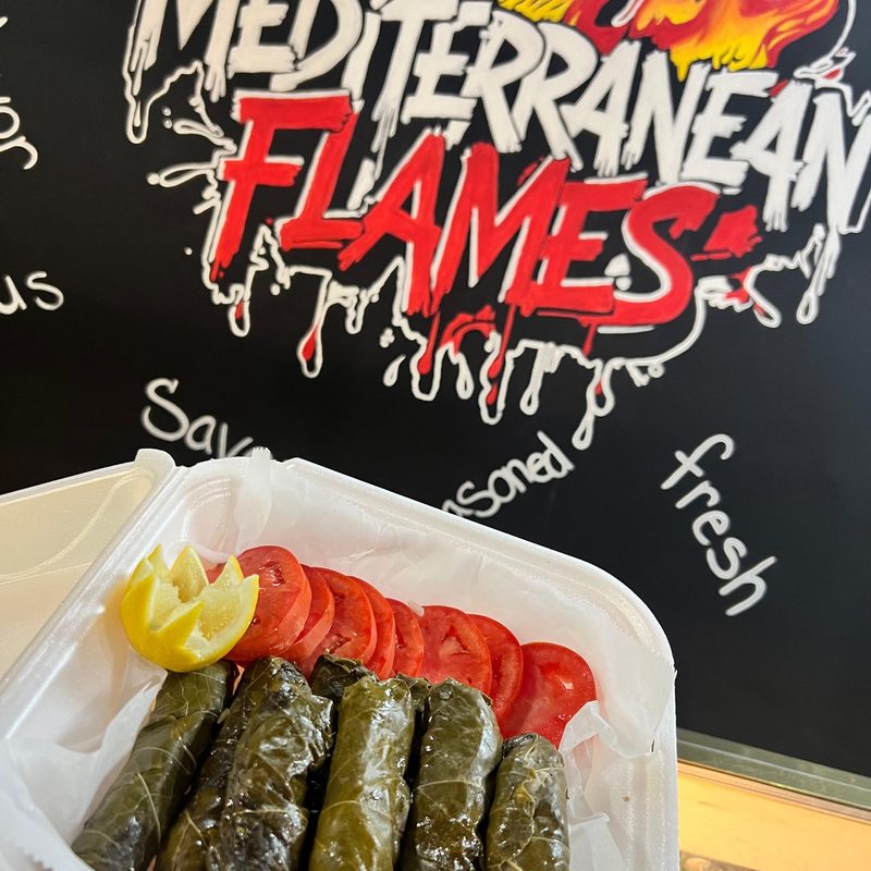 Grape leaves